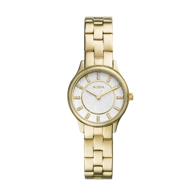 Chronograph watches for women with stylish design and precise timekeeping -Fossil Women's Modern Sophisticate Three-Hand, Gold-Tone Stainless Steel Watch