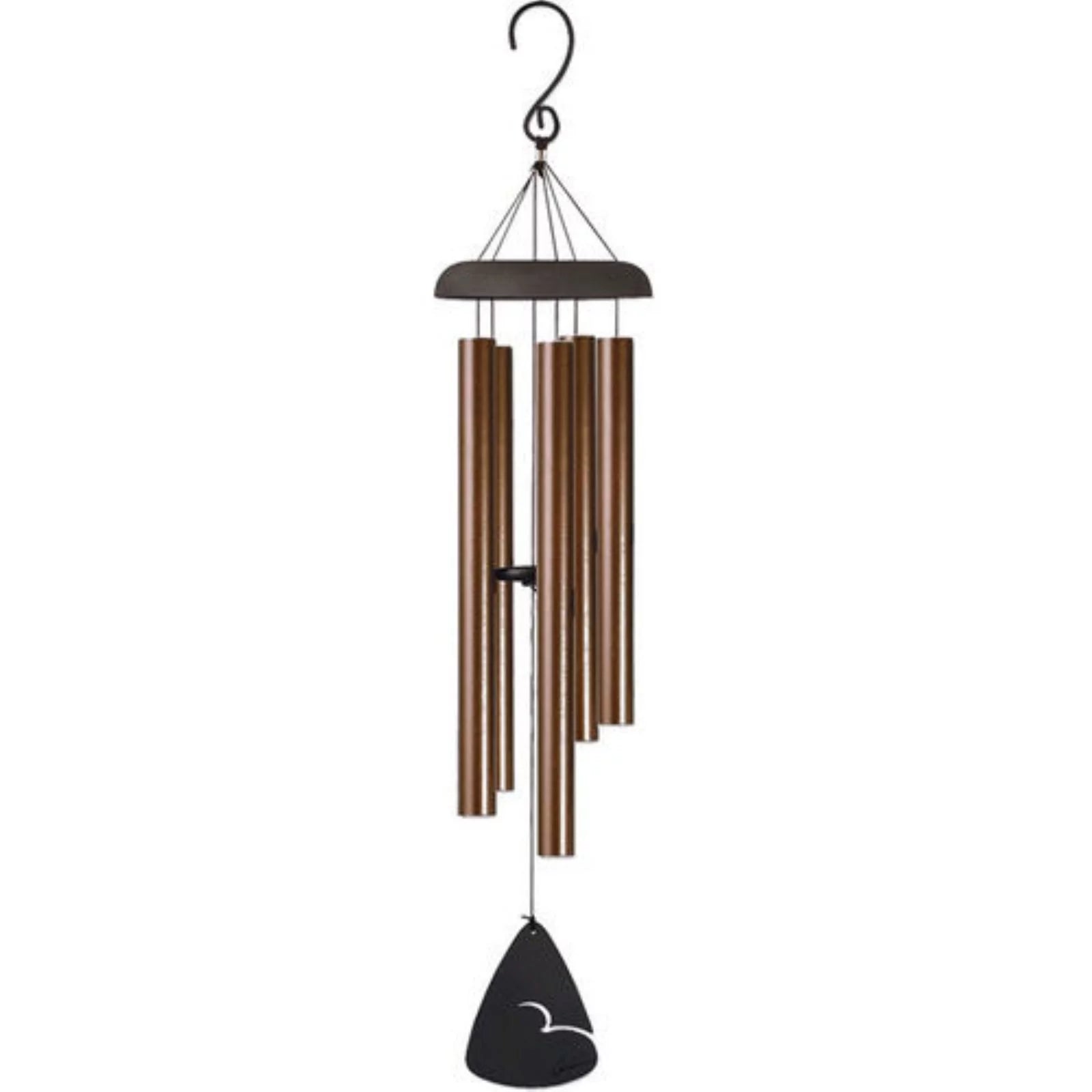 Simple necklaces and pendants with tiny charms for a delicate and casual vibe-Bronze Fleck 30" Signature Series Chimes