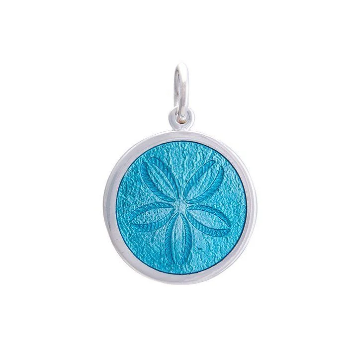 Best necklaces and pendants with adjustable chains for a customizable fit-Sand Dollar Light Blue