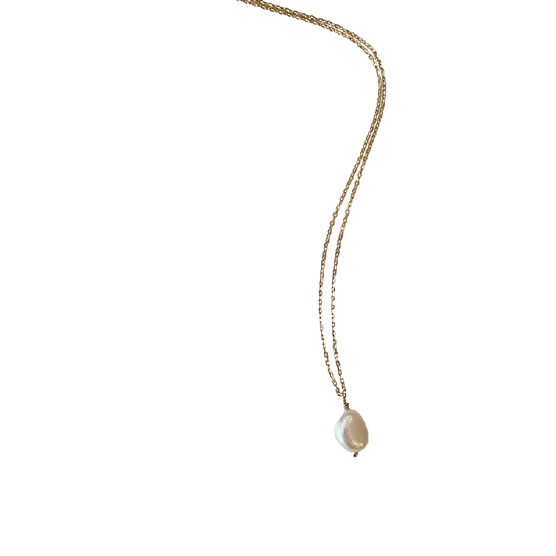 Best necklaces and pendants with intertwined designs for a symbol of unity-Freshwater Pearl Drop Necklace