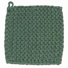 Necklaces and pendants with pearls for a classic and sophisticated touch-Heirloom Knit Potholder Jade