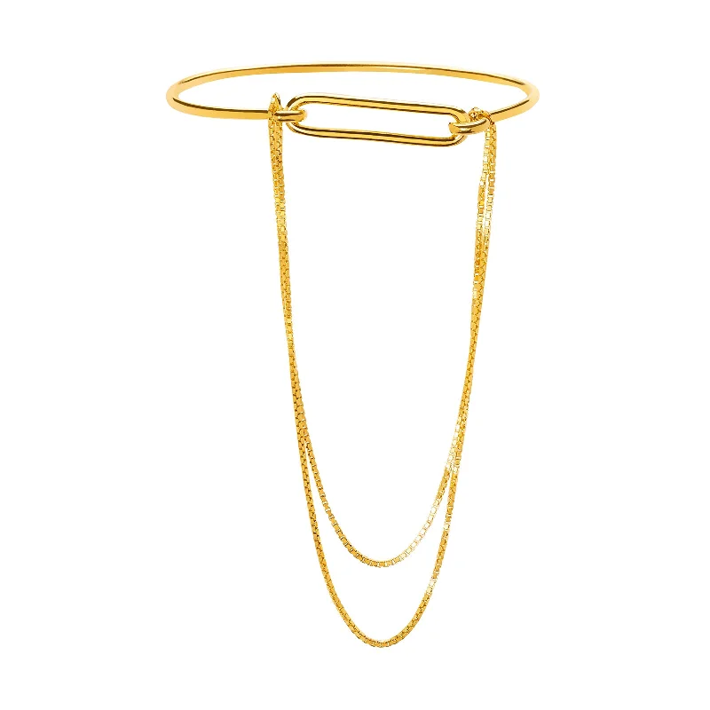 Elegant necklaces and pendants with gold chains for a chic, timeless appearance-Currents Wrist Band