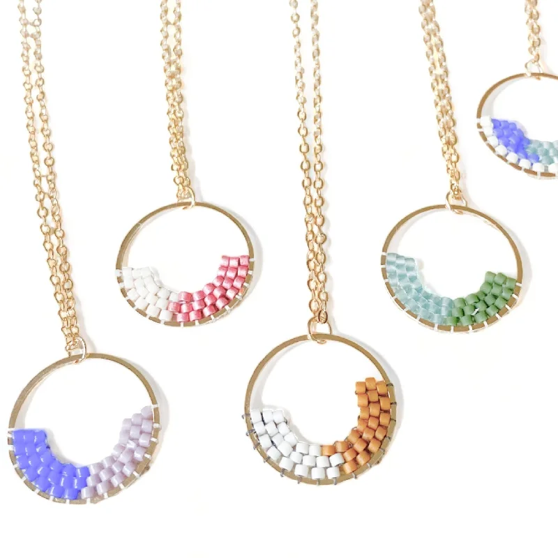 Simple necklaces and pendants with bar pendants for a sleek modern design-The Nina Necklace